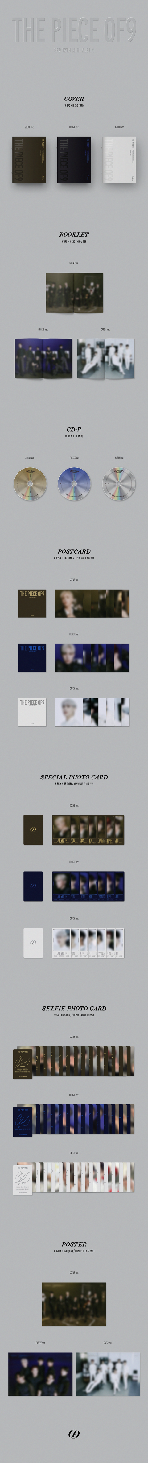 jp.ktown4u.com : [3CD セット] SF9 - ミニアルバム12集 [THE
